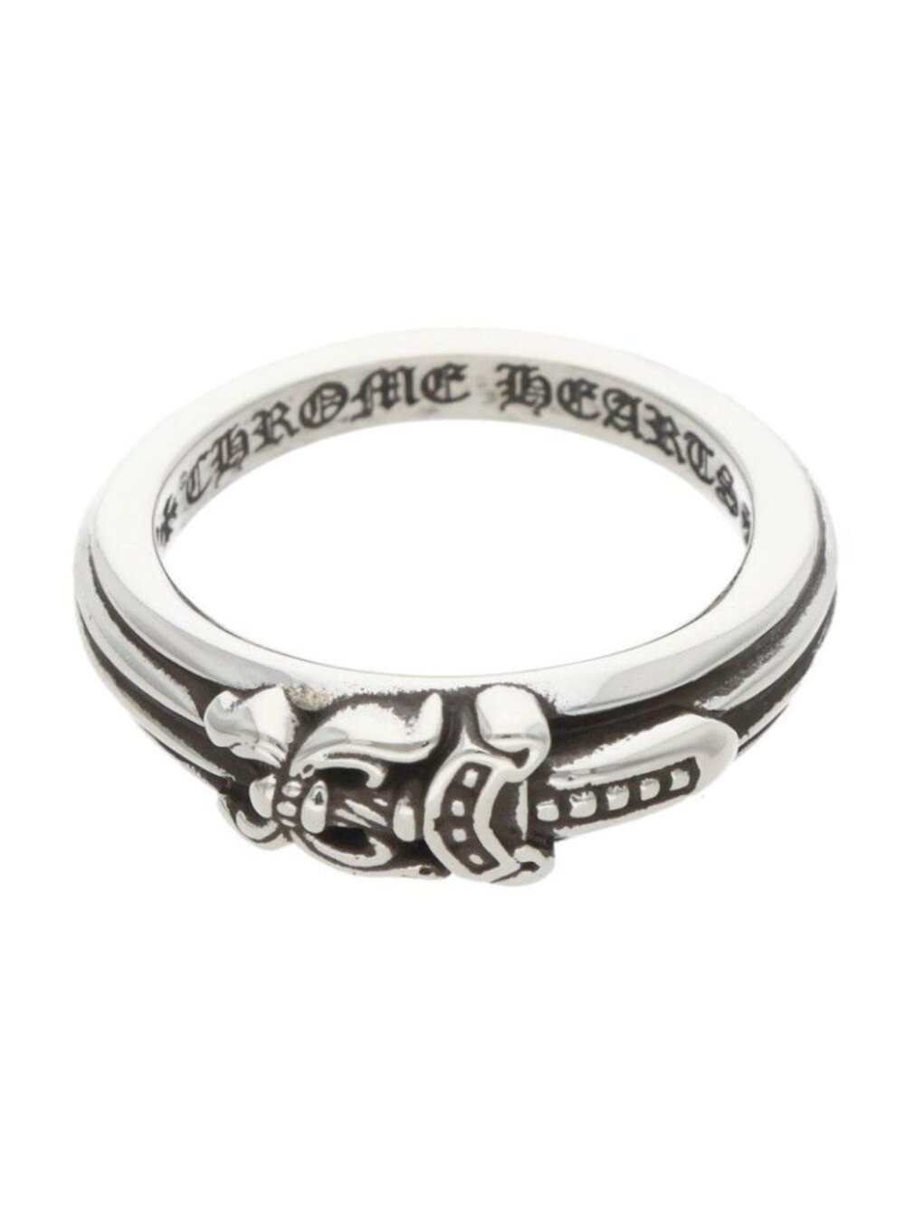 Chrome Hearts Baby Classic Dagger Silver Ring